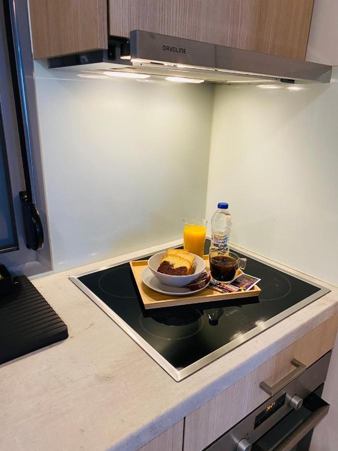New 2Bd Aprt With Shared Rooftop Pool E2 Athens Luaran gambar