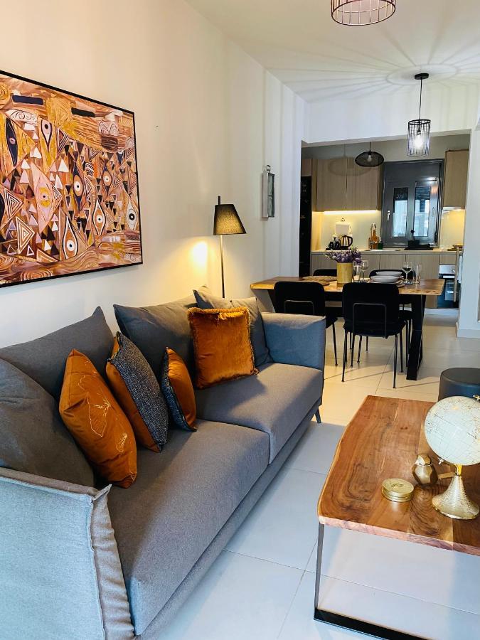 New 2Bd Aprt With Shared Rooftop Pool E2 Athens Luaran gambar